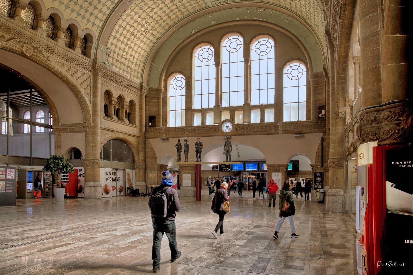 grand hall gare de Metz
