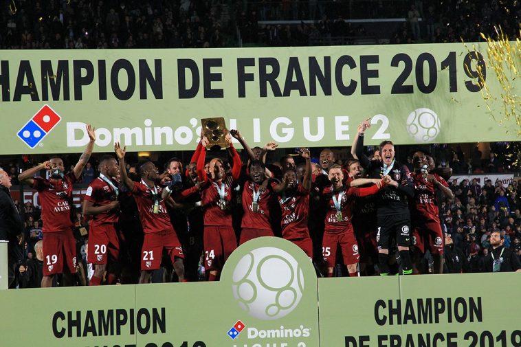 FC Metz Champion Ligue 2
