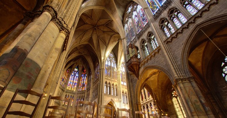 interieur cathedrale Metz