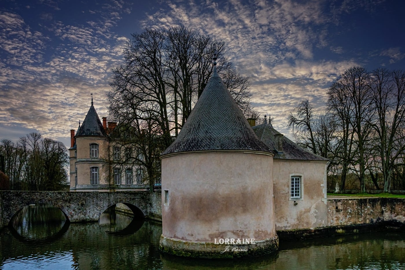 douves château d'Haroué