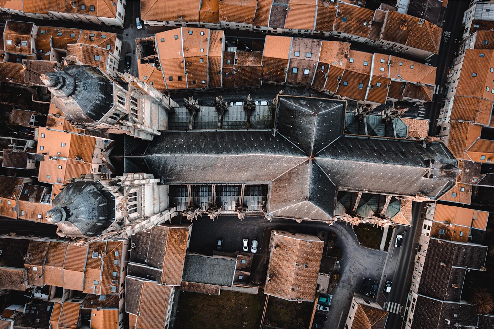 basilique Saint-Nicolas-de-Port toit