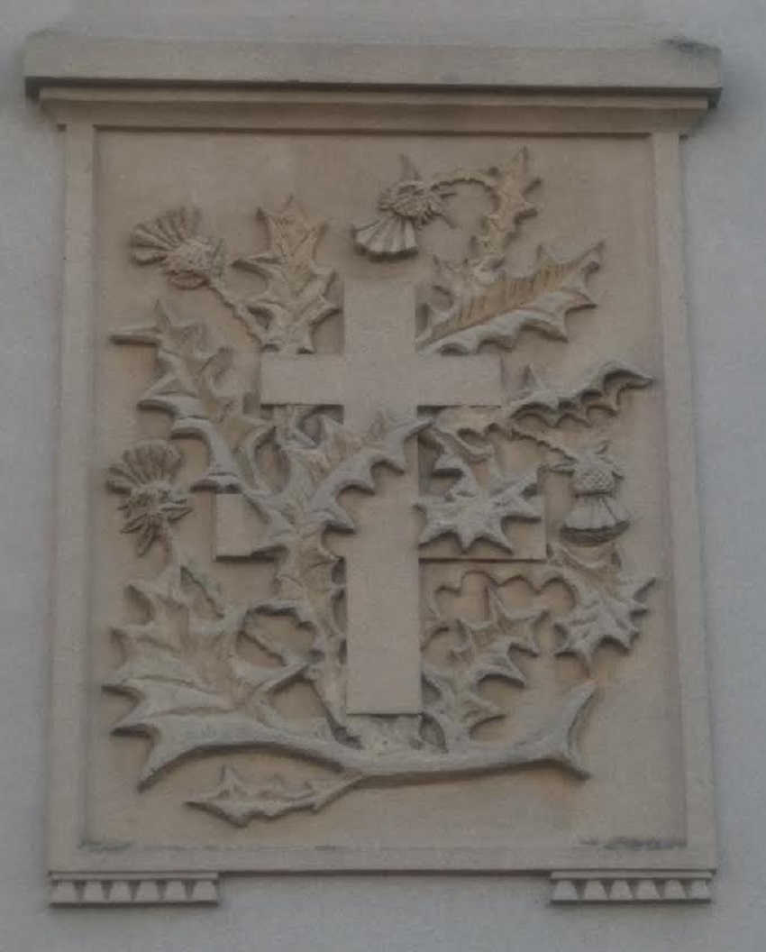 Croix de Lorraine et chardon Vantoux