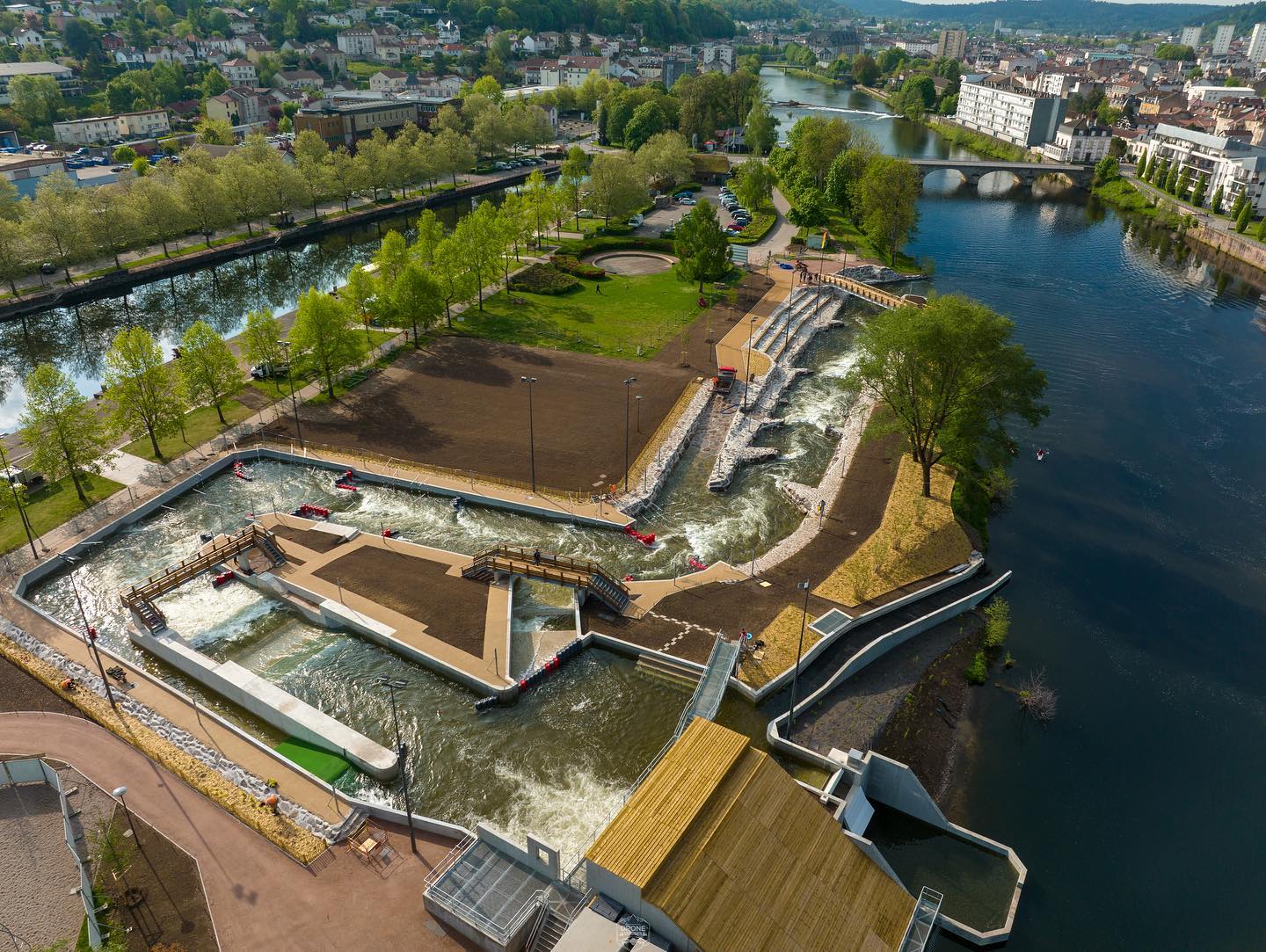 Inauguration du stade d’eaux vives à Epinal BLE Lorraine