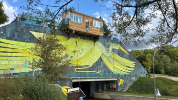 grande écluse Réchicourt fresque