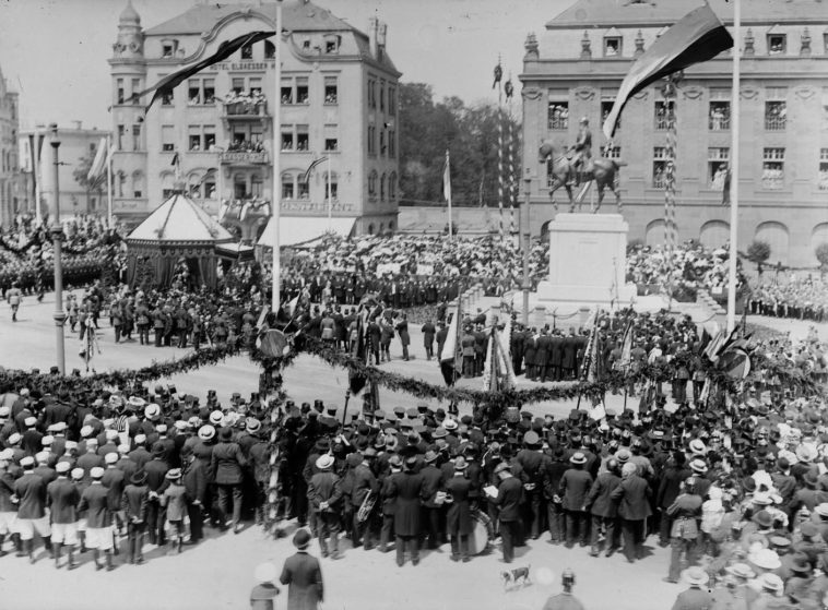 Visite de l'Empereur Guillaume II à Metz en 1903