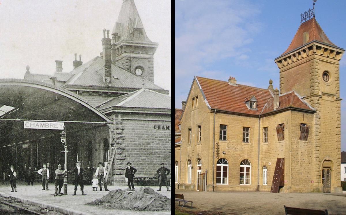 gare impériale de Chambrey