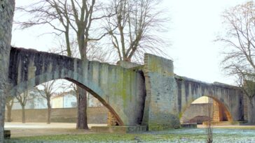 Pont des Grilles de la Basse Seille