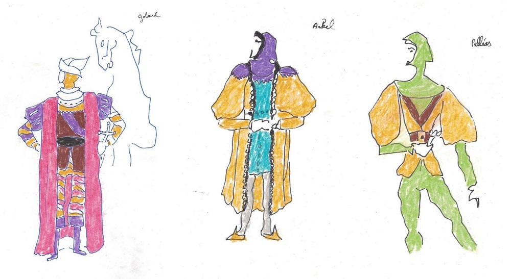 costumes Pelléas et Mélisande