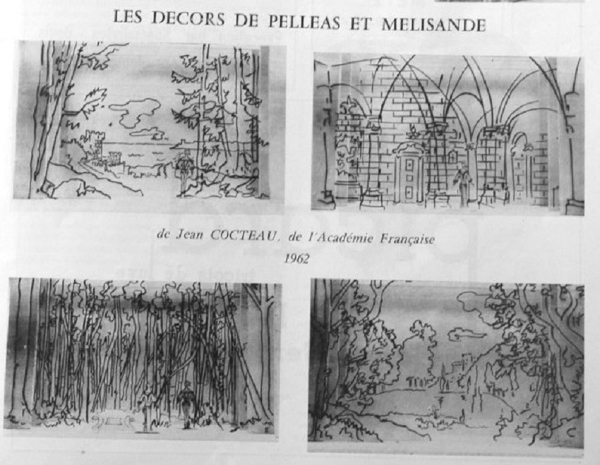 décors Pelléas et Mélisande