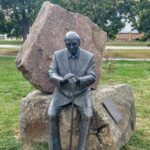 Statue d'Otto de Habsbourg-Lorraine