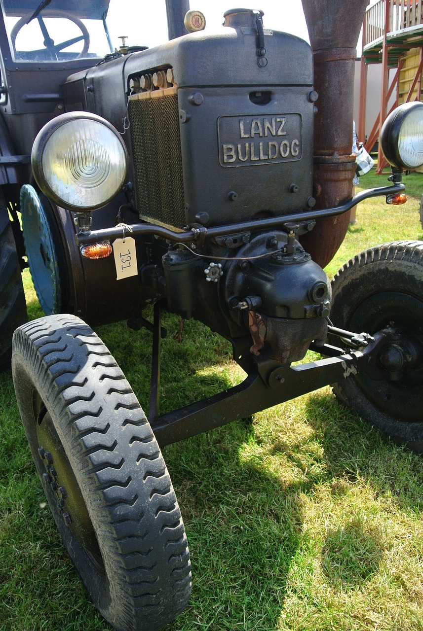 ancien tracteur