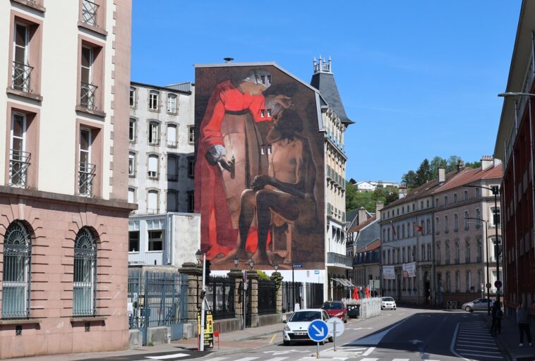 fresque Georges de La Tour Epinal