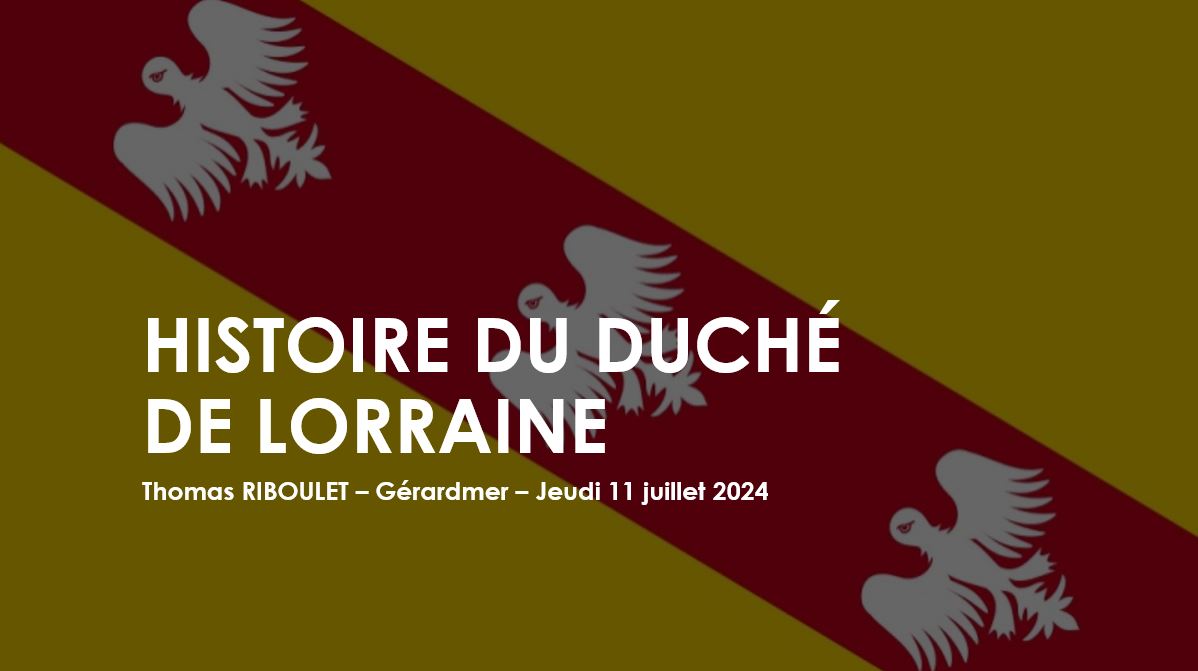 Conférence Gérardmer