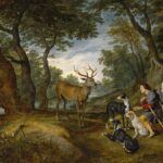 tableau Saint Hubert