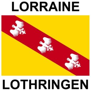 Grand autocollant Lorraine