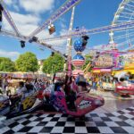 Attractions foraines sur la Place Carnot (Crédits photo : Ville de Nancy)