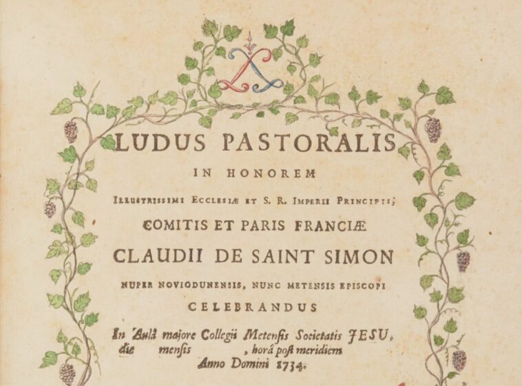 détail Ludus Pastoralis