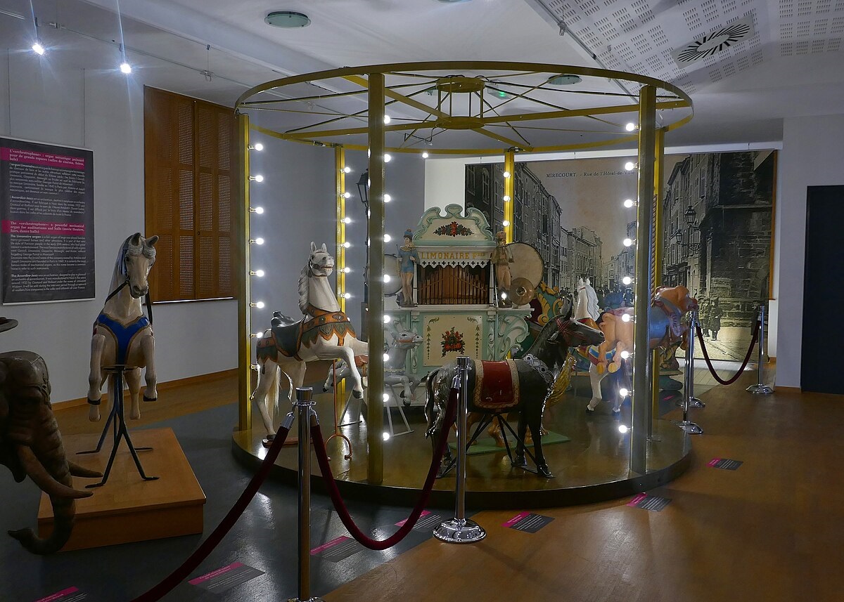 Musée musique mécanique Mirecourt