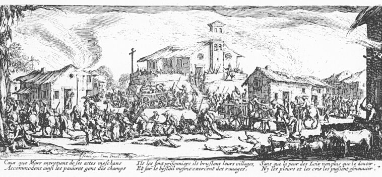 gravure pillage Callot