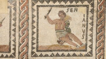 mosaïque du gladiateur
