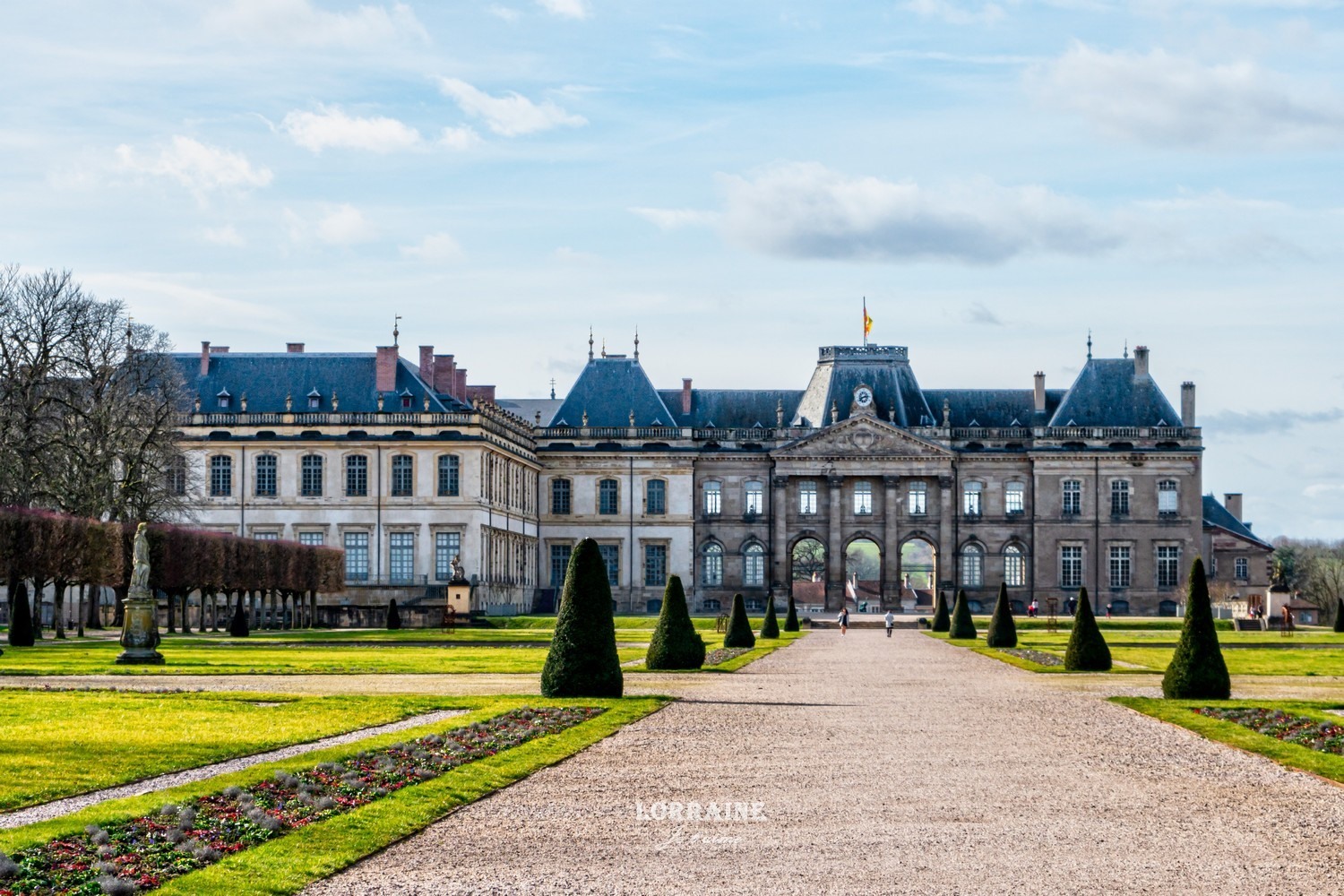 château de Lunéville parc