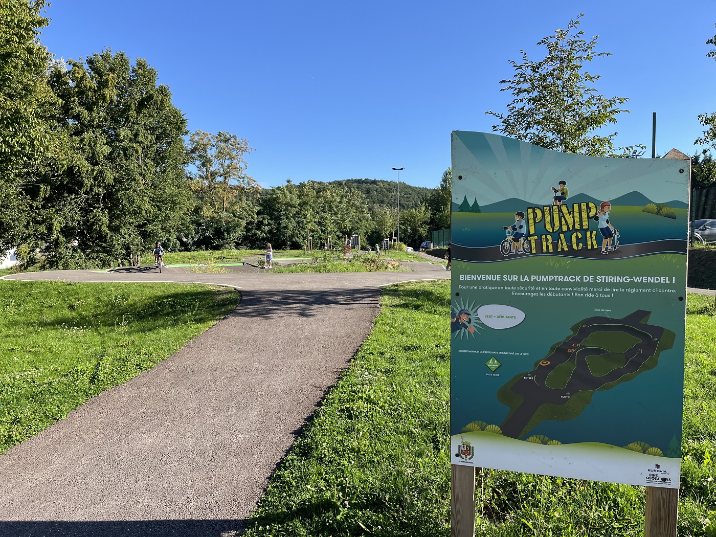 pumptrack Parc de la Coulée Verte