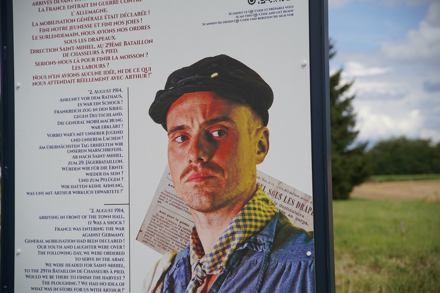 détail Bataille La Vaux-Marie