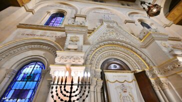intérieur synagogue de Metz