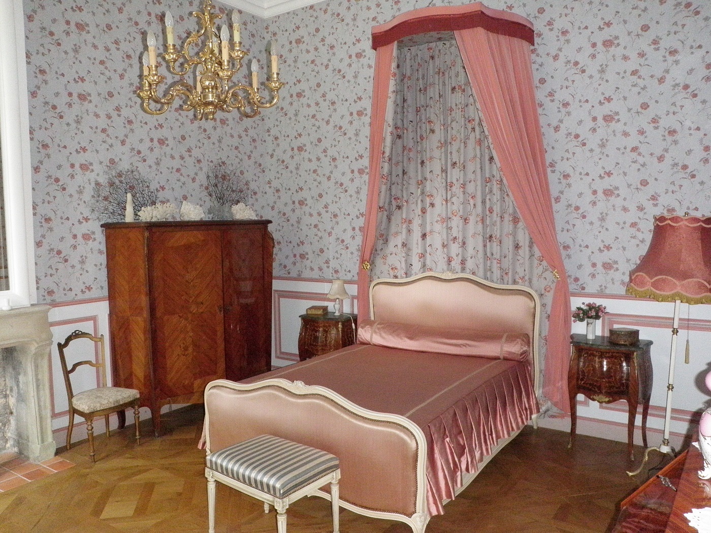 chambre d'apparat château de Sandaucourt