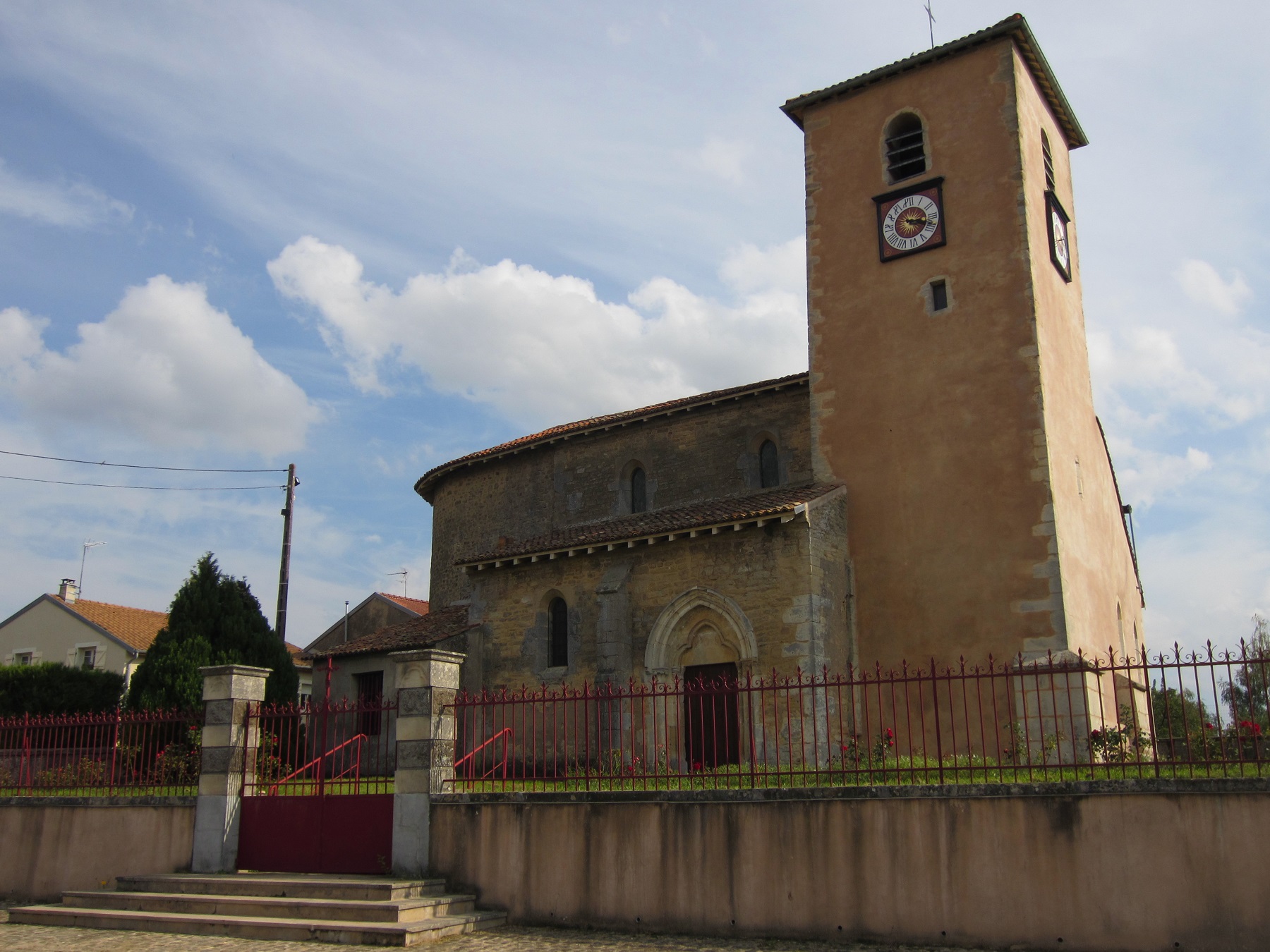 Eglise médiévale de Xammes en Lorraine