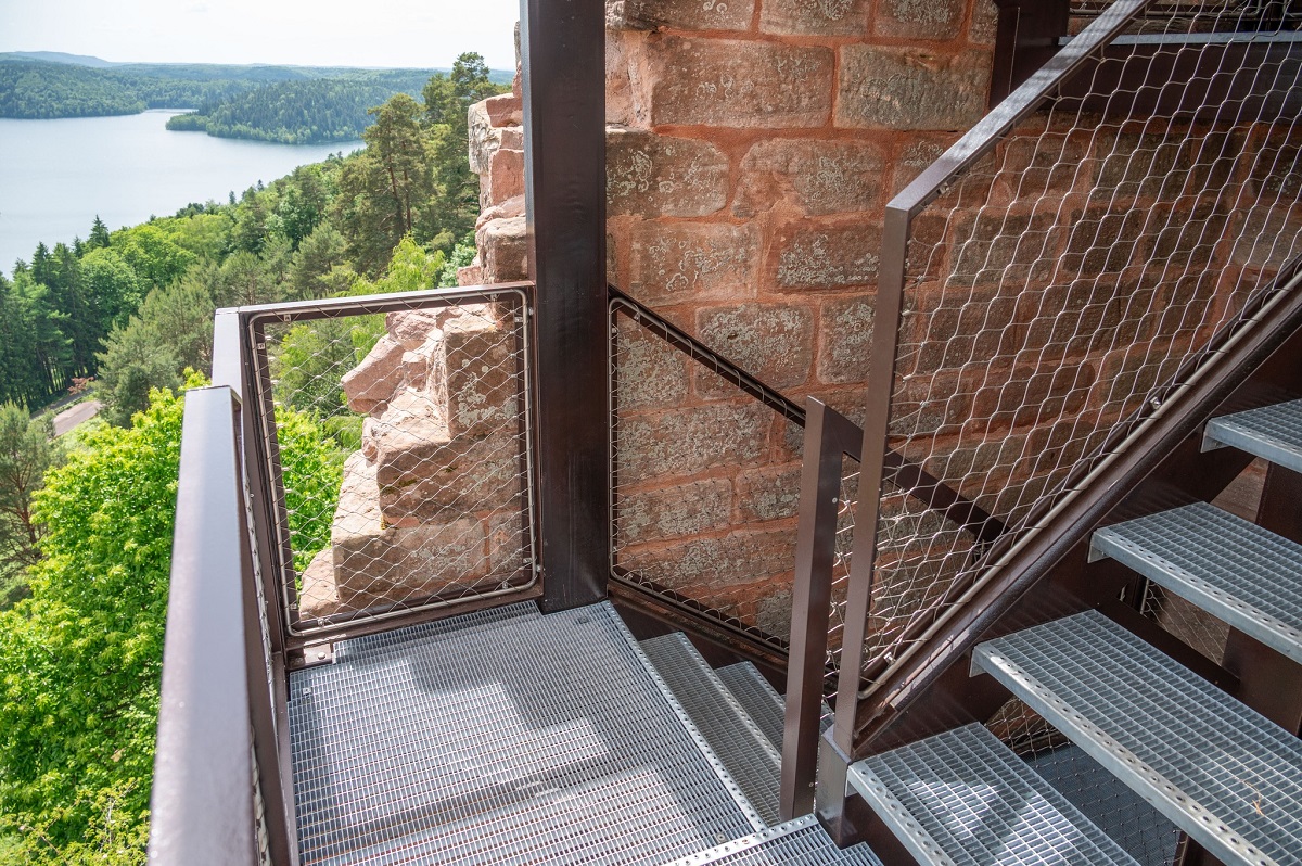 escalier Pierre-Percée