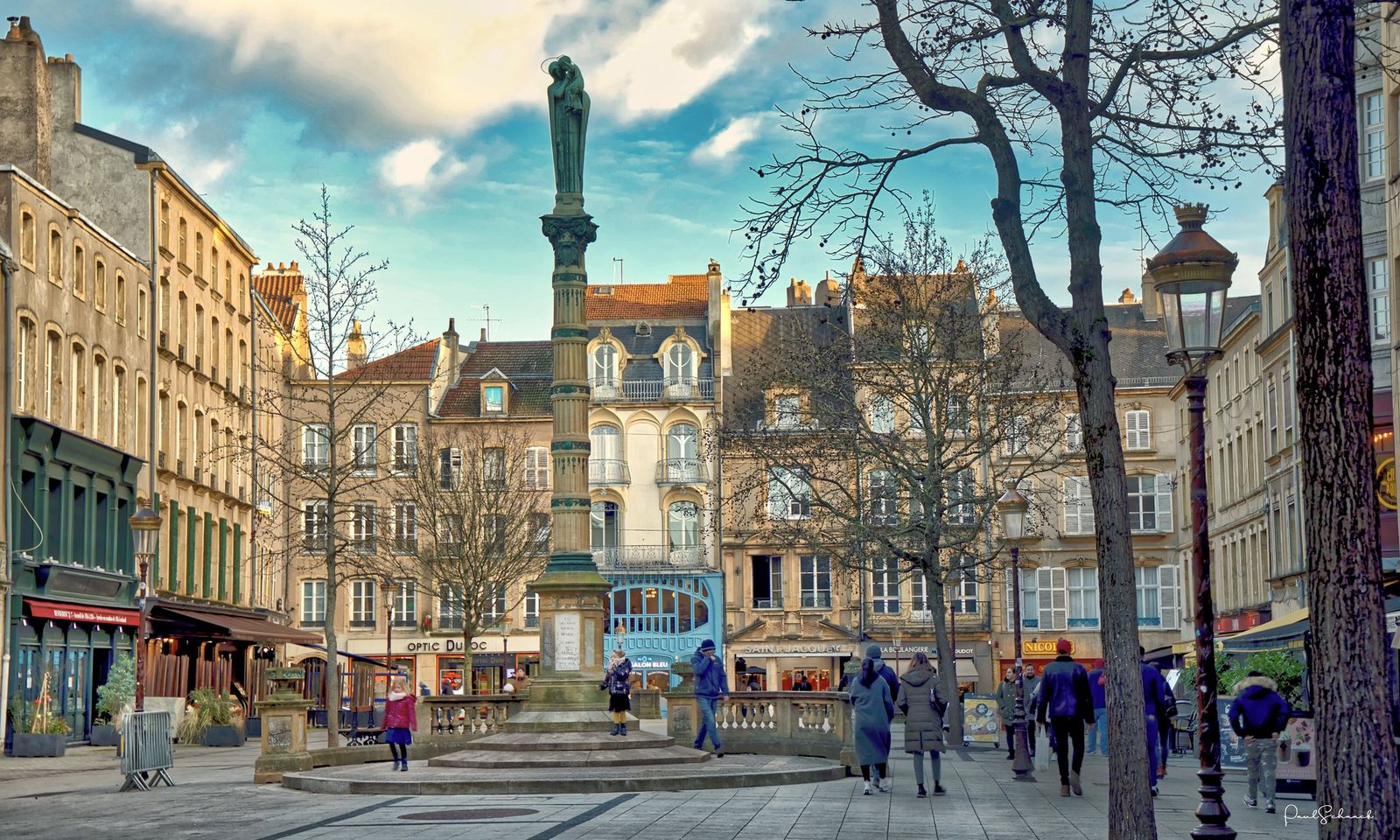 statue Place Saint-Jacques Metz