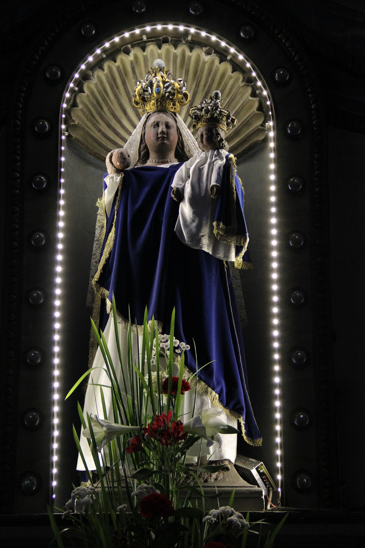 statue choeur Benoîte-Vaux