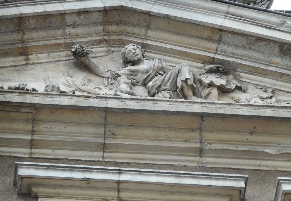 fronton Hôtel de Ville de Pont-à-Mousson