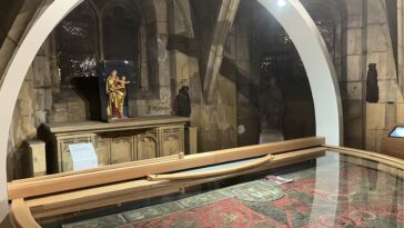 chape de Charlemagne crypte Sud