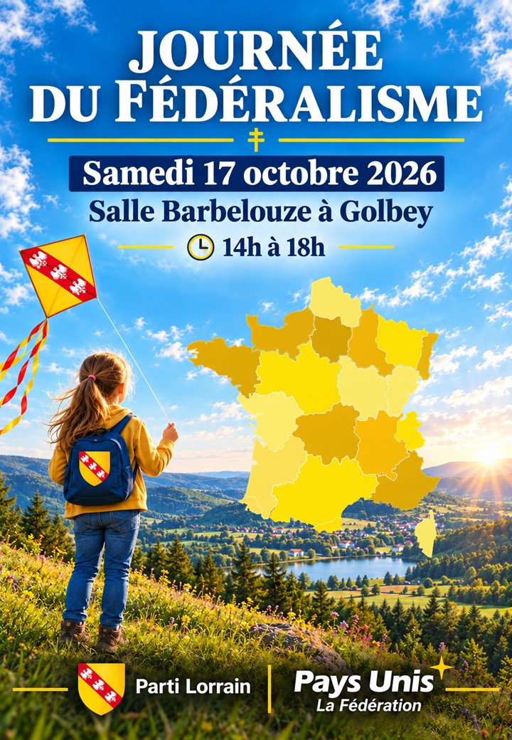 Journée du Fédéralisme affiche