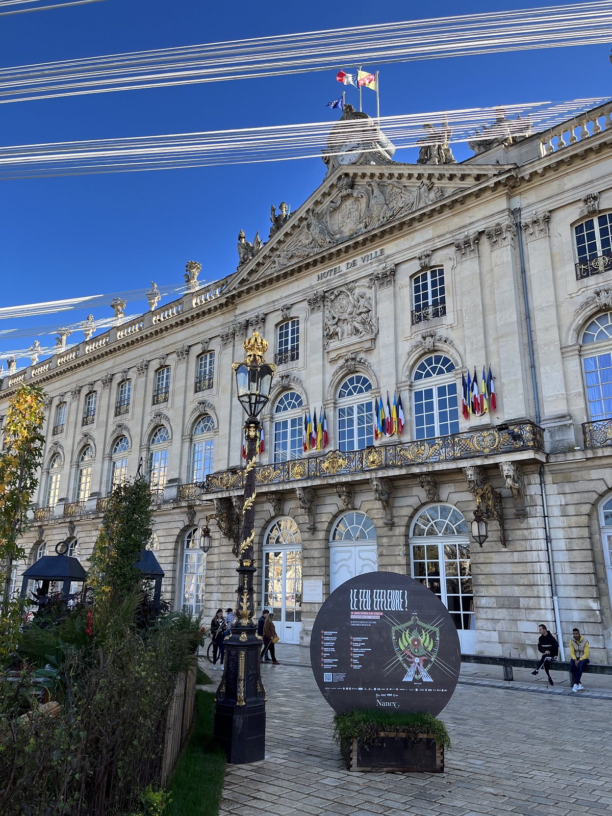 Jardin éphémère Place Stanislas
